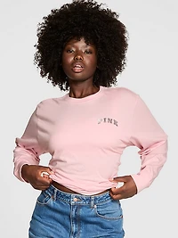 Campus Cotton Long-Sleeve Tee