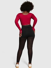 Relay Mesh Panel Leggings