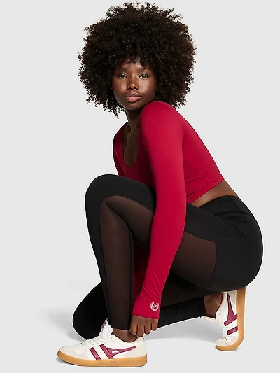 Relay Mesh Panel Leggings