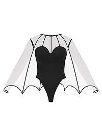 Bat Woman Dress-Up Costume Set