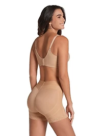 Firm Compression Mid-Rise Butt Sculpting Shaper Shorts