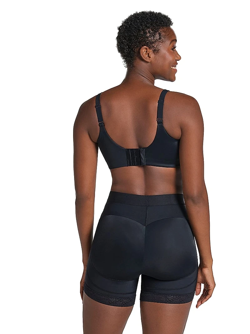 Firm Compression Mid-Rise Butt Sculpting Shaper Shorts
