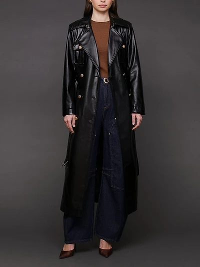 Belted Utility Trench Coat
