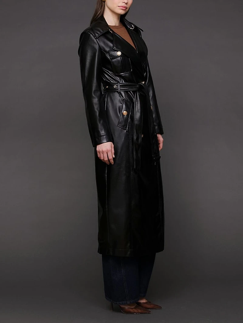 Belted Utility Trench Coat