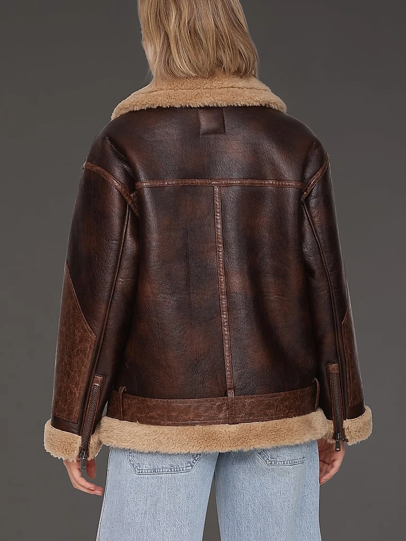 Relaxed Moto Jacket