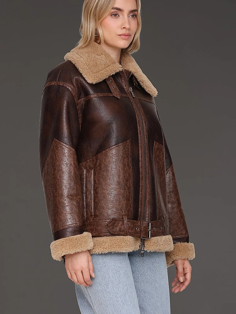 Relaxed Moto Jacket