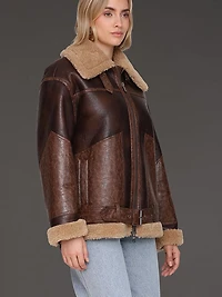 Relaxed Moto Jacket