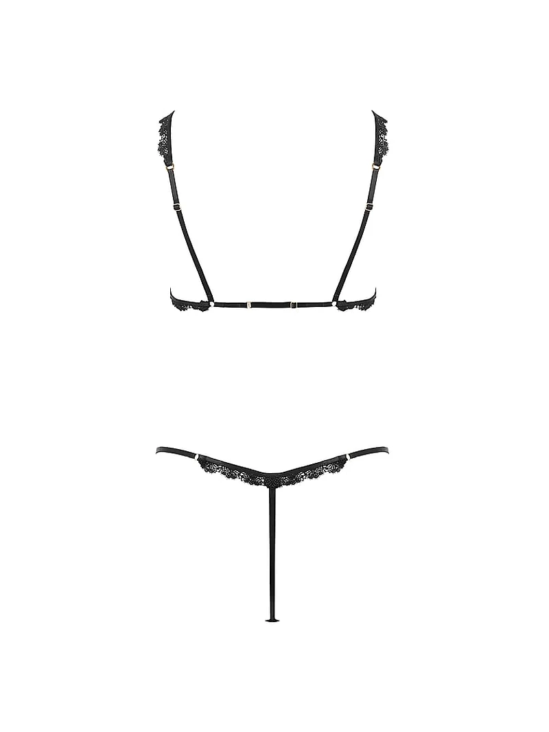 Arella Open Soft Trim Bodysuit