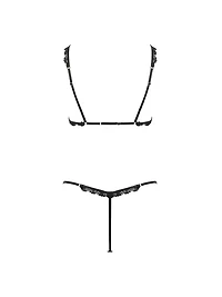 Arella Open Soft Trim Bodysuit