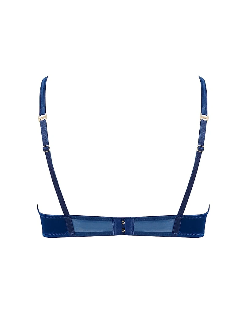 Verona Luxury Satin Wired Push-up Bra