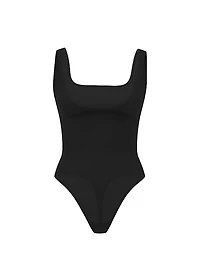 Luxe Contour Square-Neck Bodysuit