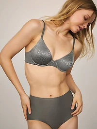 Invisible Lift Unlined Lace Demi Bra
