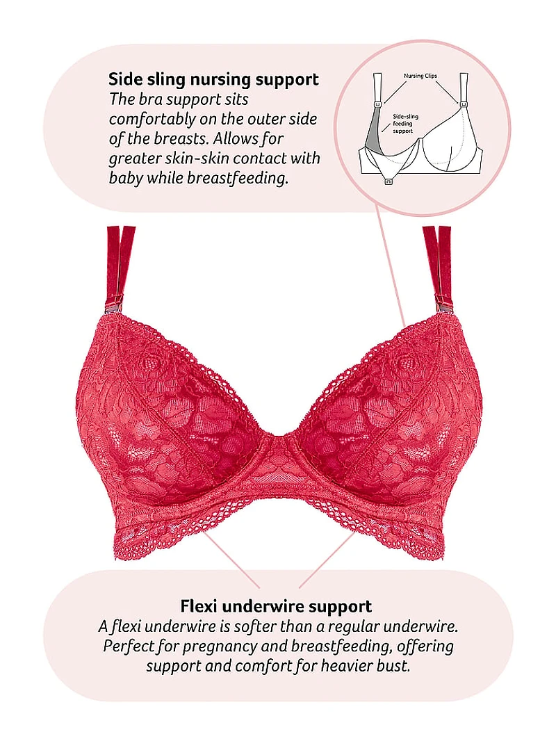 Heroine Plunge Nursing Bra