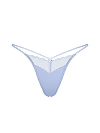 Stretch Cotton V-String Panty