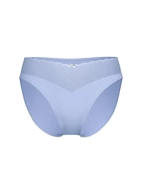 Stretch Cotton High-Leg Brief Panty