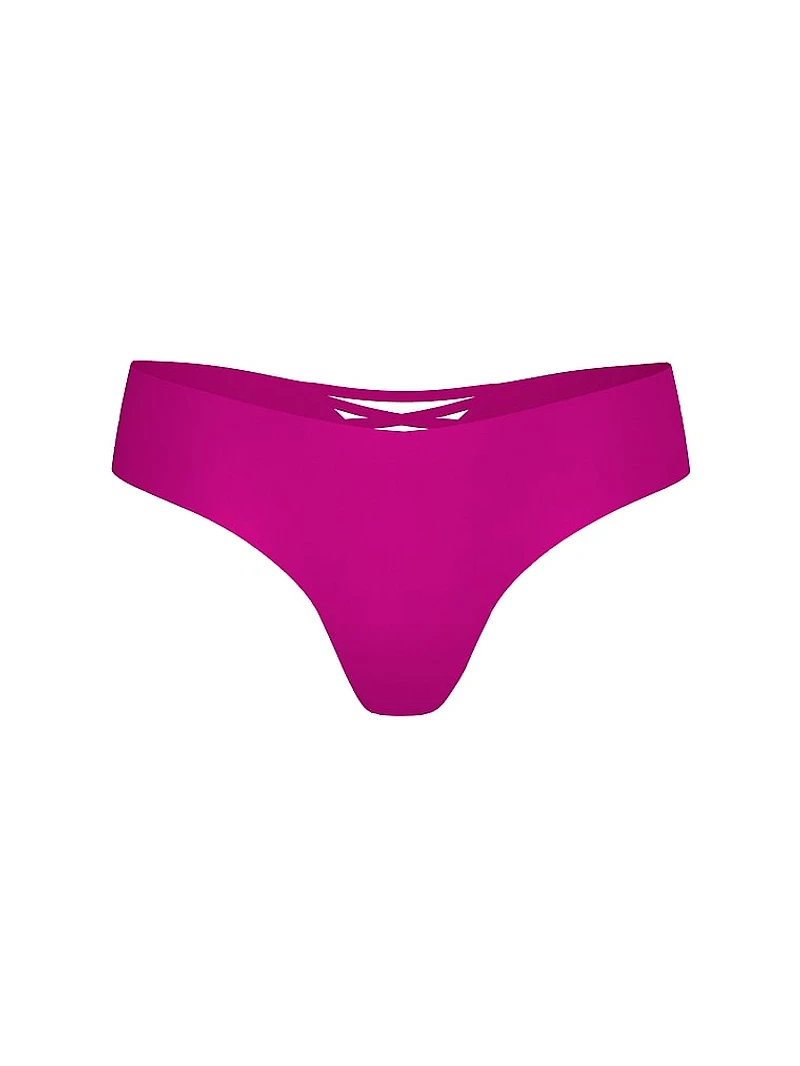 No-Show Lace Thong Panty