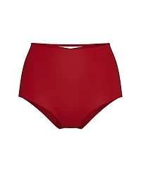 No-Show Cotton High-Waist Brief Panty