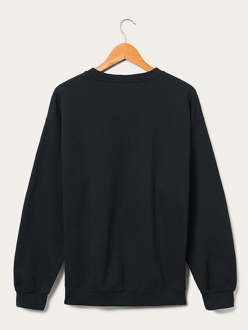 Giants Helmet Crew Fleece Sweatshirt