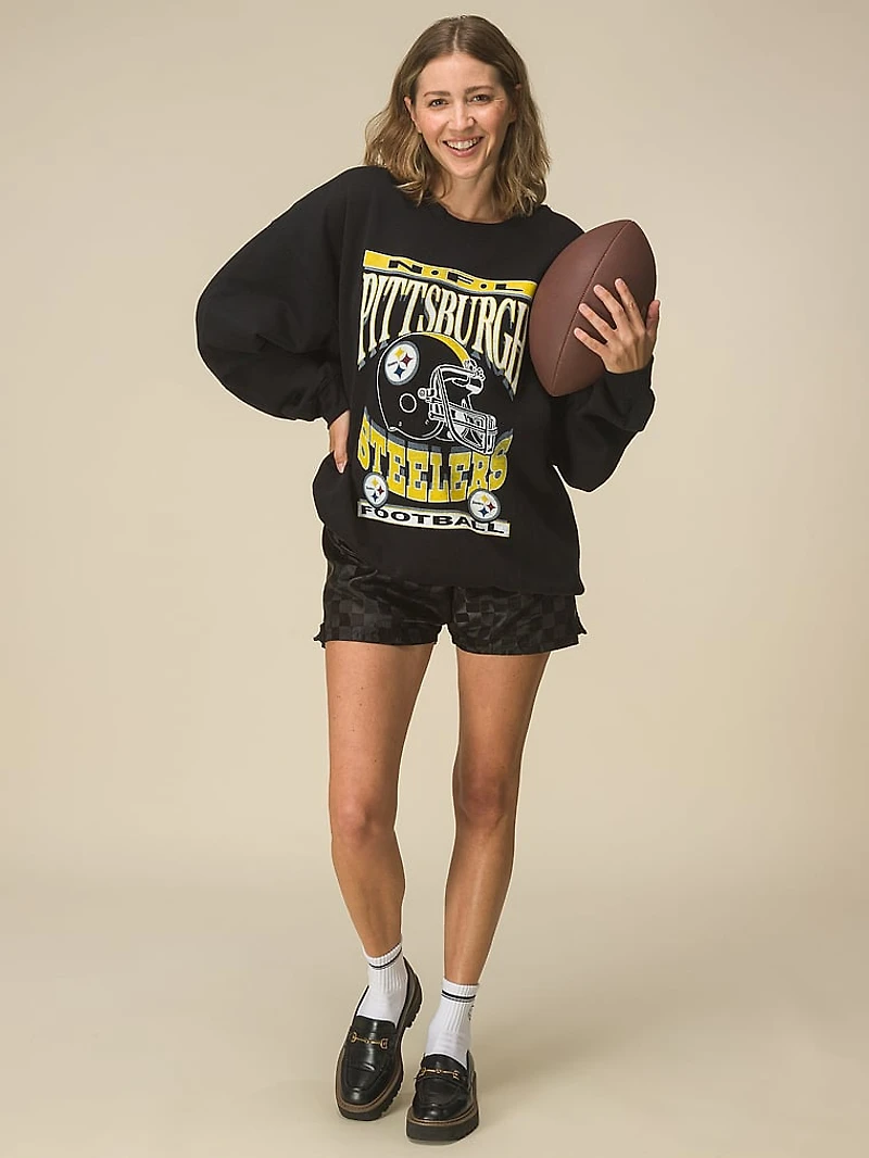 Giants Helmet Crew Fleece Sweatshirt