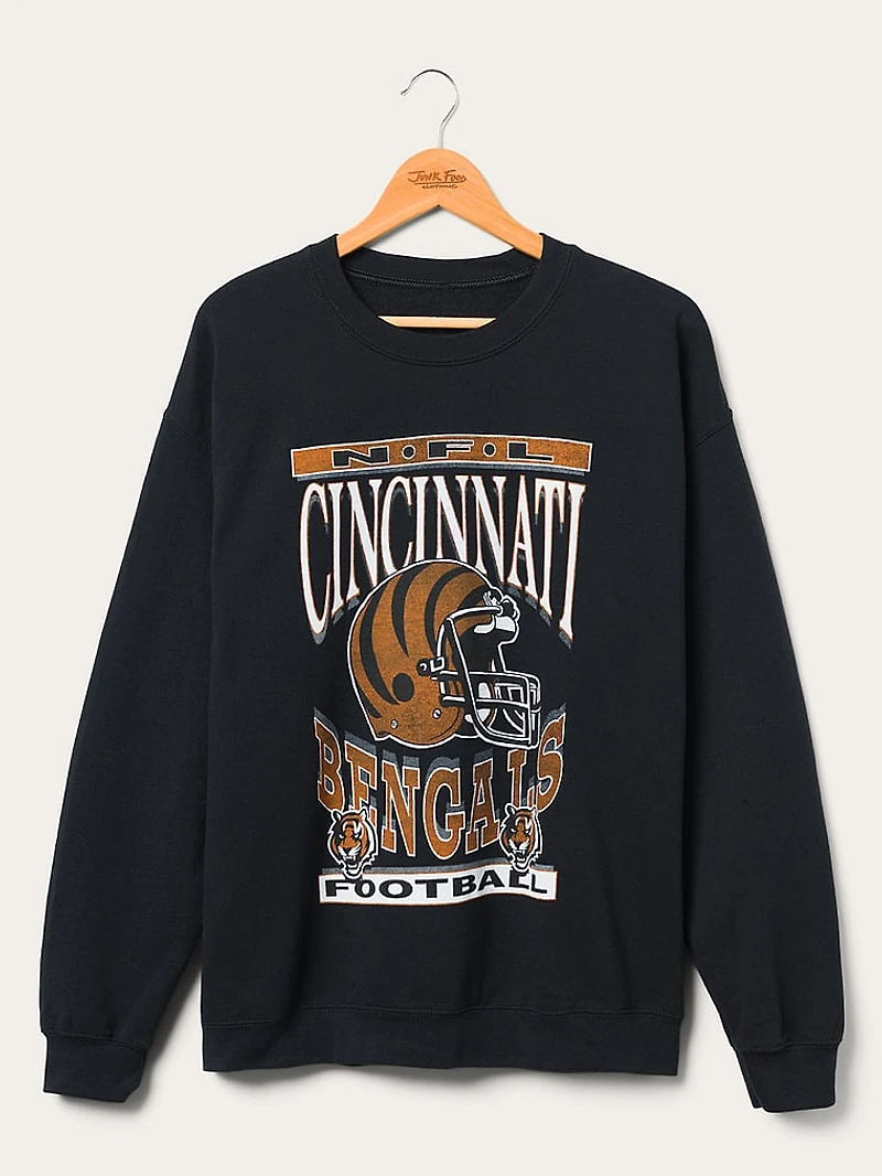 Dolphins Helmet Crew Fleece Sweatshirt