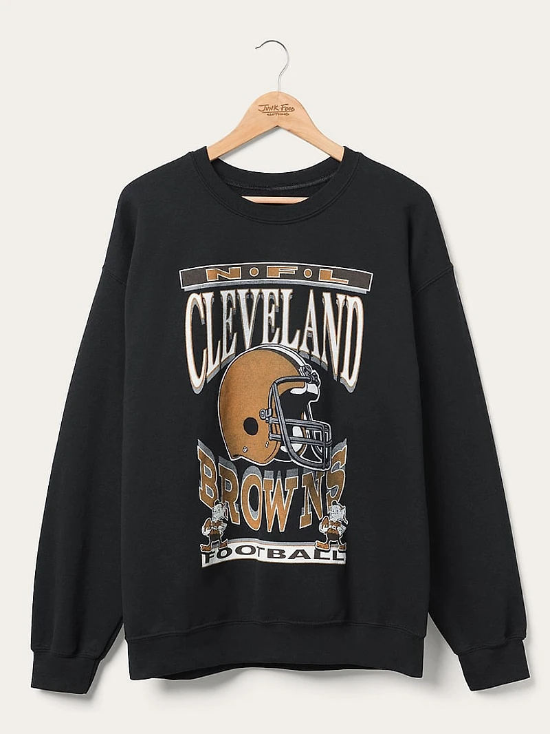 Packers Helmet Crew Fleece Sweatshirt