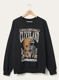 Packers Helmet Crew Fleece Sweatshirt