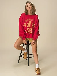 Broncos Property Crew Fleece Sweatshirt