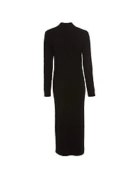 Cable Knit Longsleeve Dress
