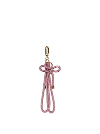 Knotted Shine Wristlet Strap Keychain