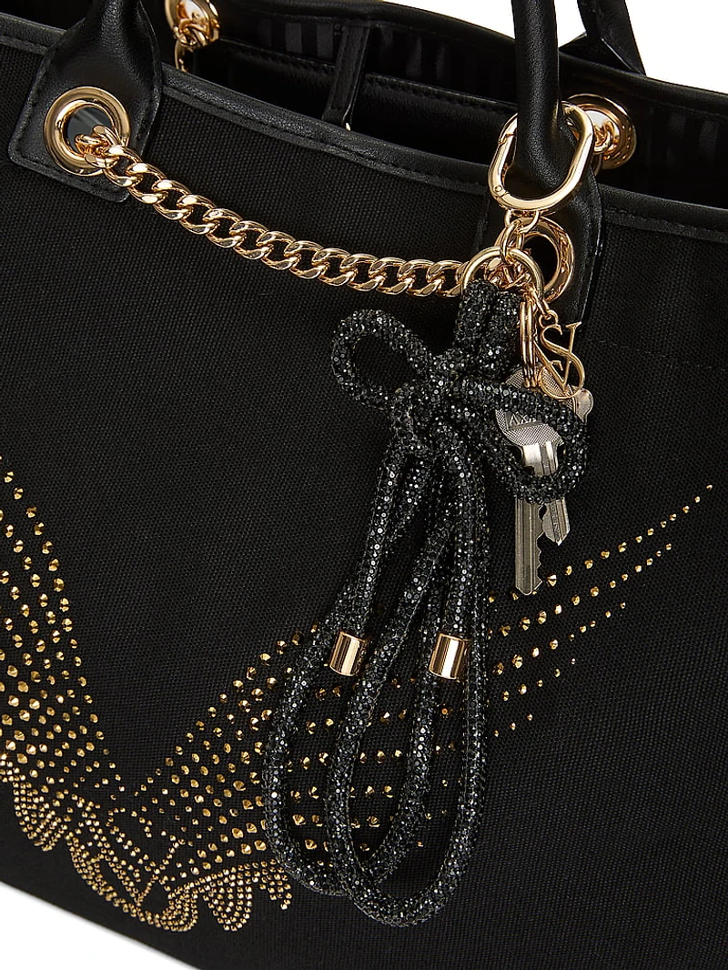 Knotted Shine Wristlet Strap Keychain