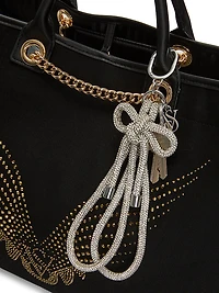 Knotted Shine Wristlet Strap Keychain