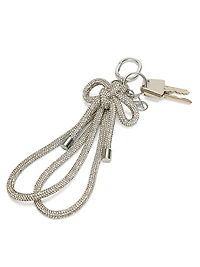 Knotted Shine Wristlet Strap Keychain
