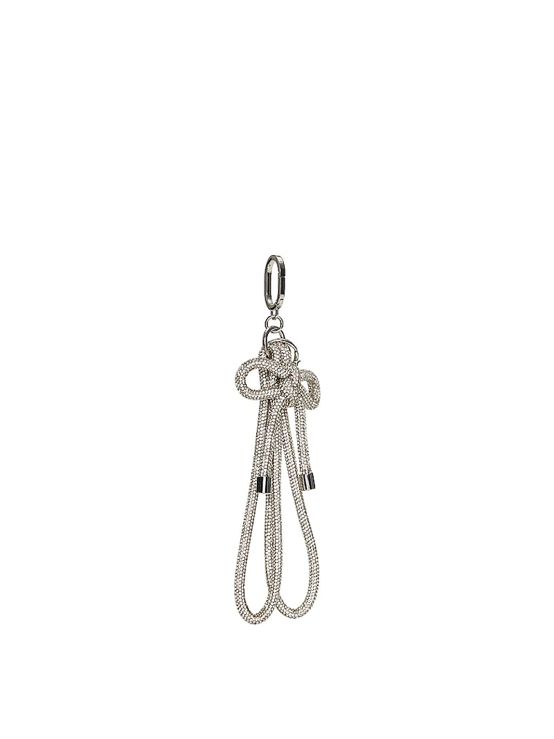 Knotted Shine Wristlet Strap Keychain