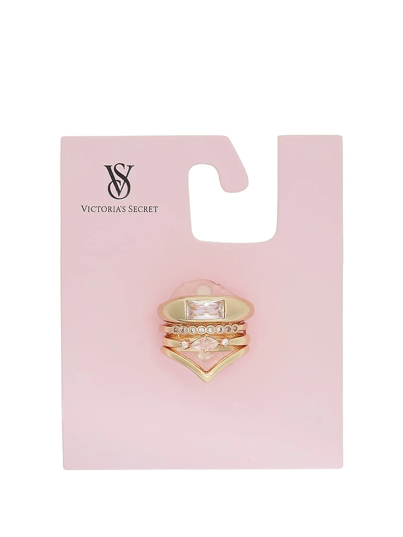 4-Piece Stacking Rings Set