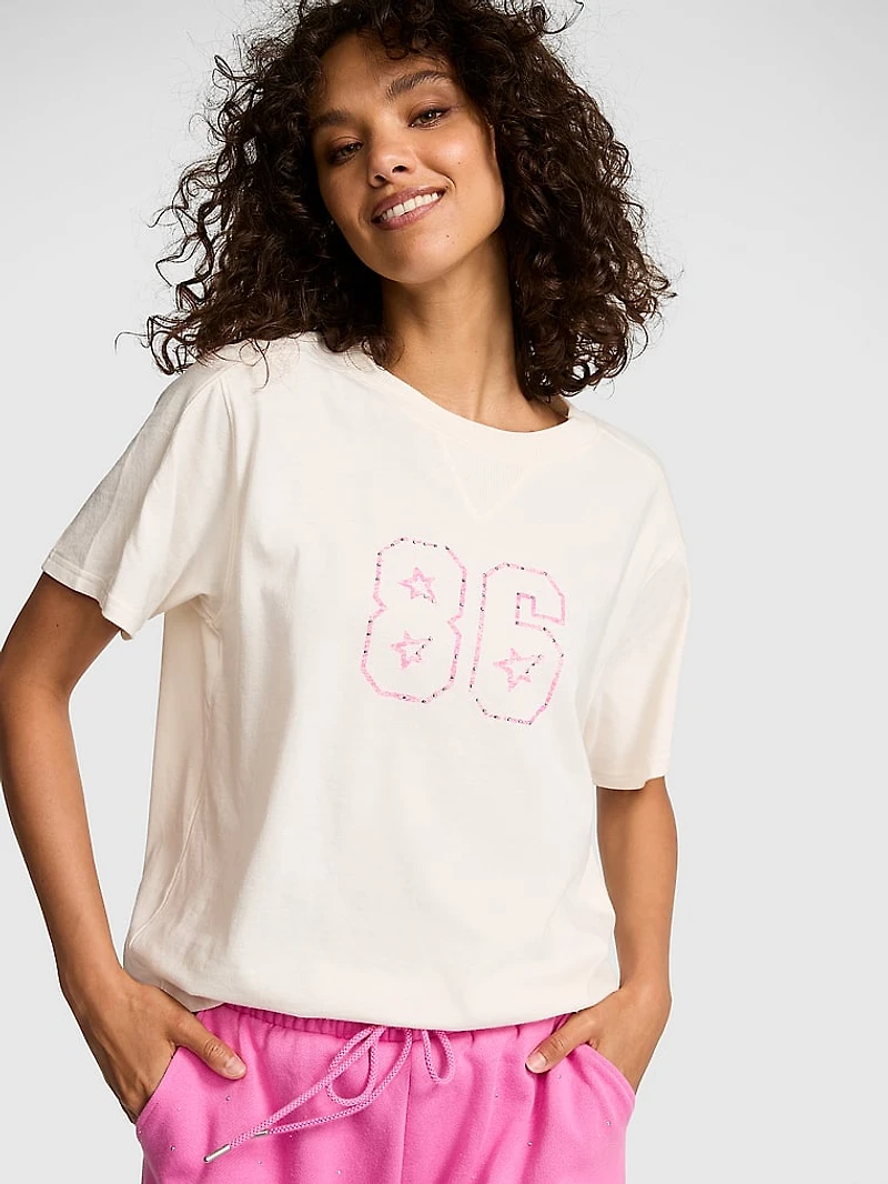 Retro Cotton Boxy Tee