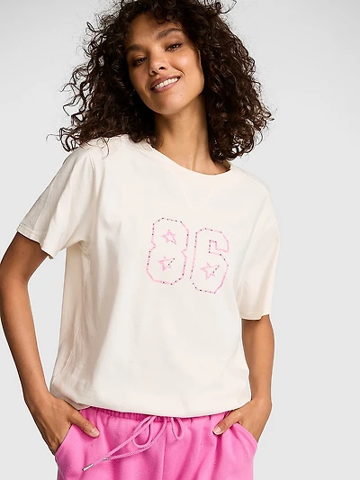Retro Cotton Boxy Tee