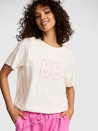 Retro Cotton Boxy Tee