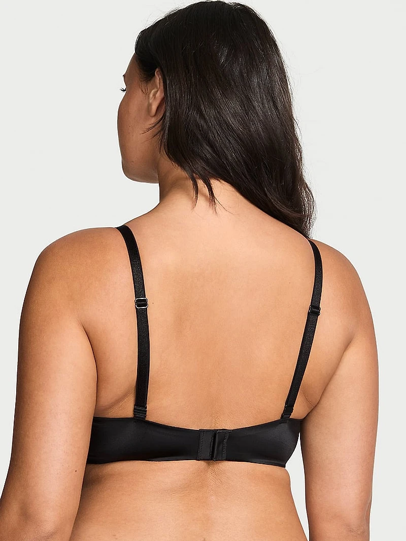 Shine Strap Smooth Push-Up Bra