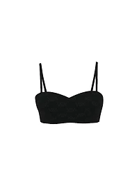 VSX Flocked Logo Balconette Sports Bra