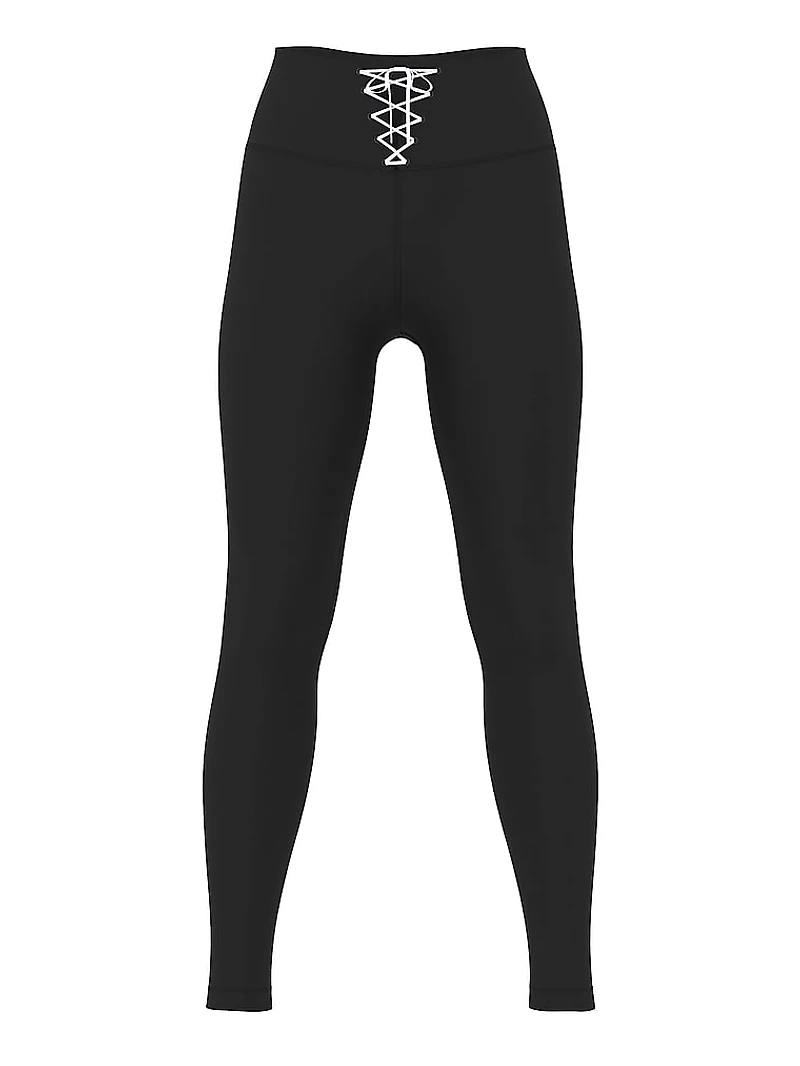 Relay Lace-Up Leggings