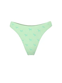 Seamless High-Leg Thong Panty