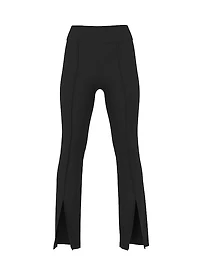 Relay Seamed Kick-Flare Leggings