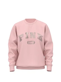 Ivy Fleece Oversized Crew Sweatshirt