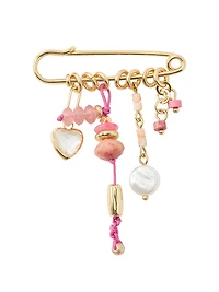 Safety Pin Shoe Charm