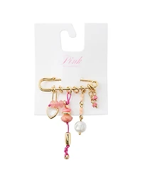 Safety Pin Shoe Charm