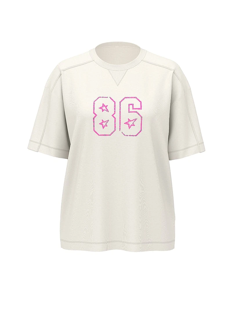 Retro Cotton Boxy Tee