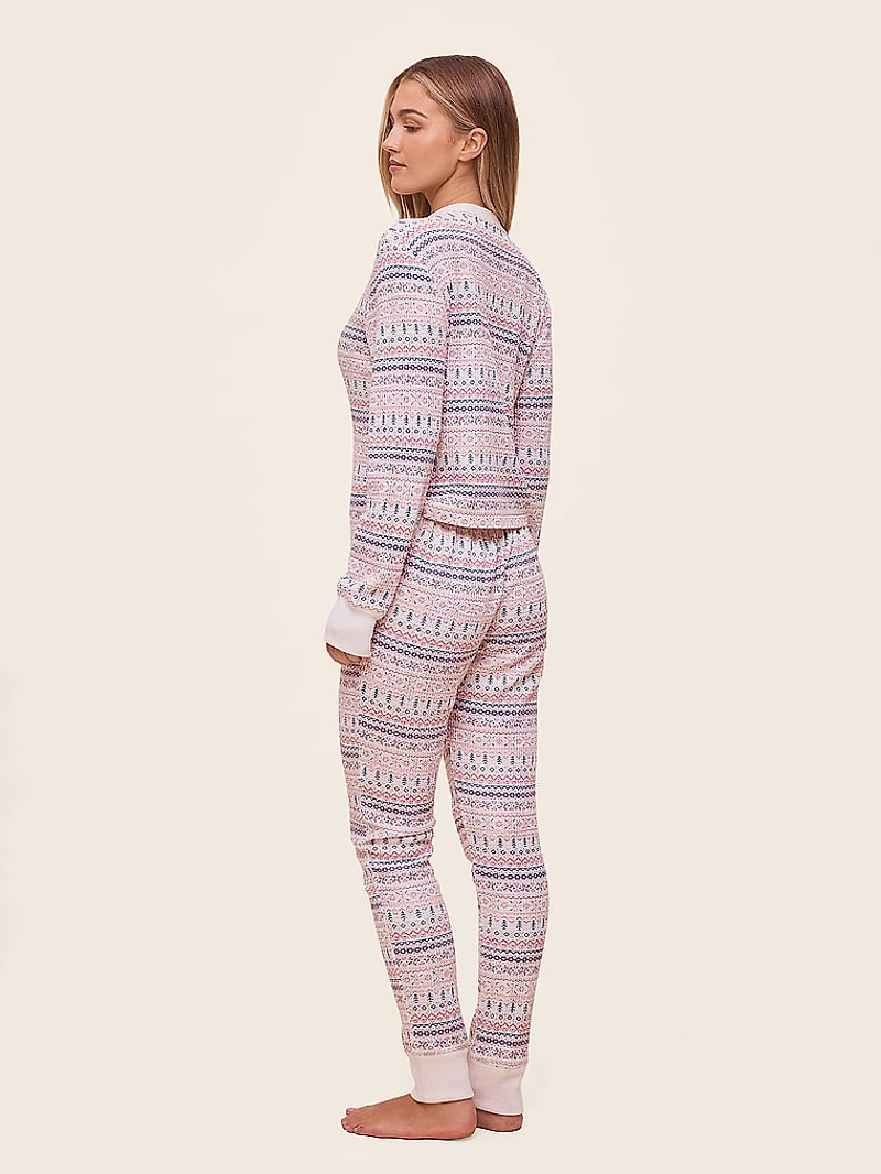 Fairisle Waffle Onesie