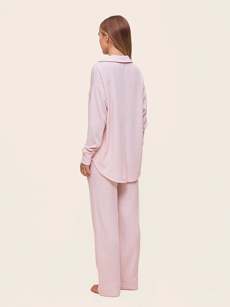 Super Soft Waffle Long-Sleeve Set