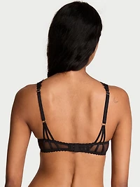 Rose Lace Uplift Balconette Bra