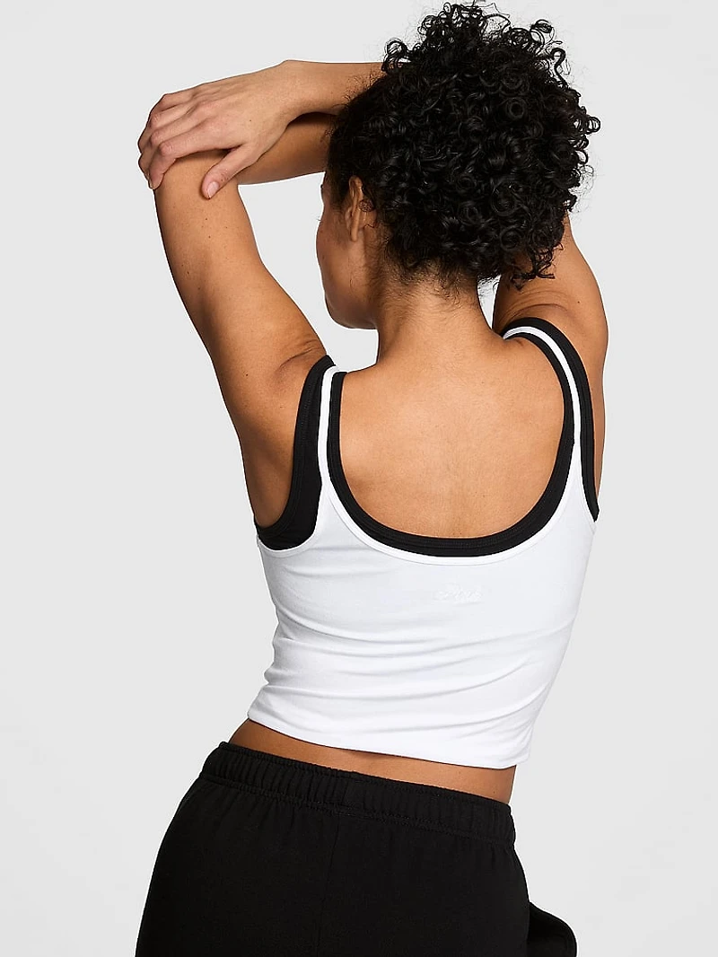 All-Day Cotton™ Double Up Tank